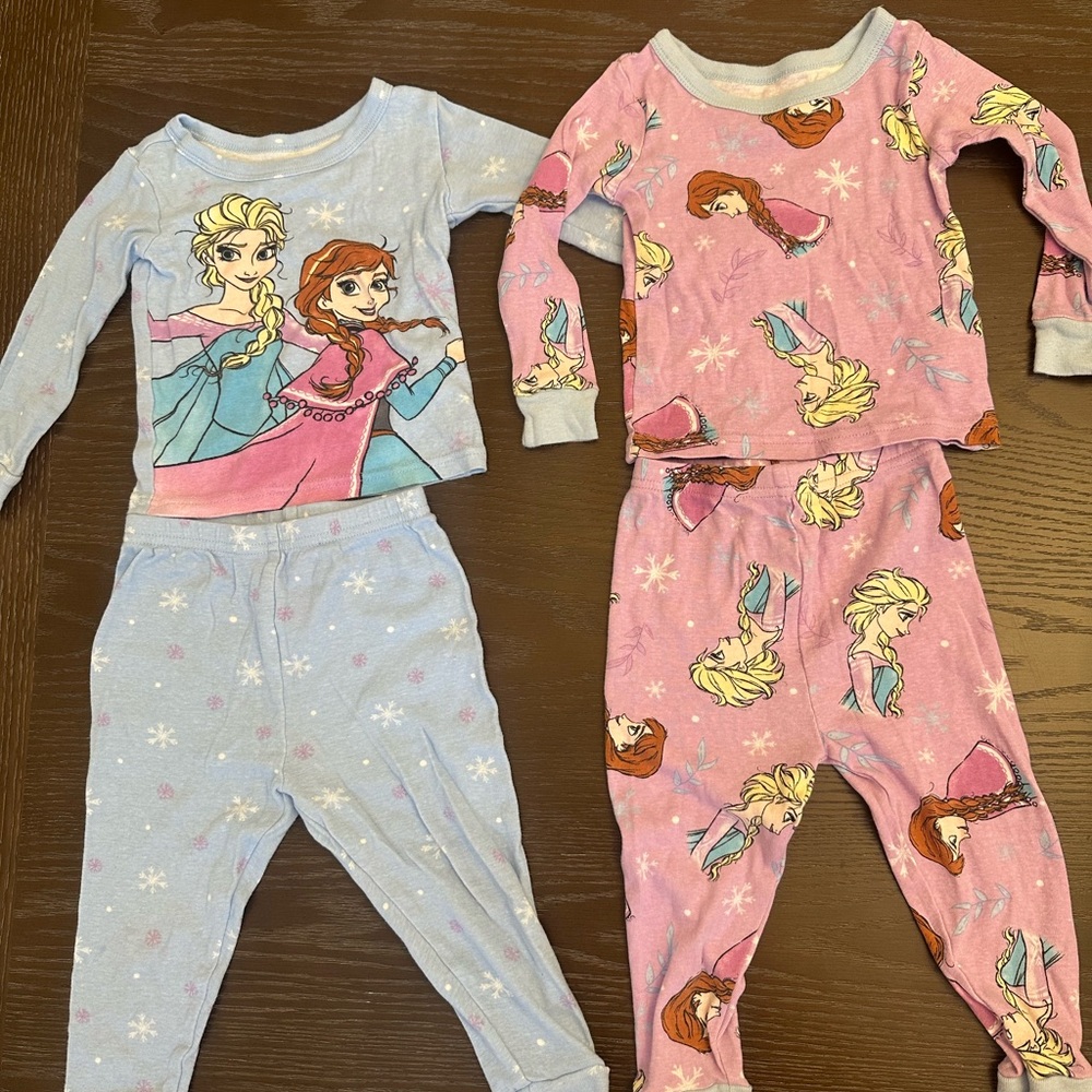 Disney Frozen Pajamas Lot